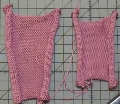 No-Roll Machine Knit Scarves