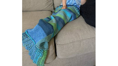 Mermaid Tail: Why should crocheters have all the fun?