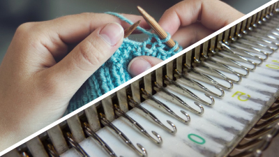 Hand Knit + Machine Knit: How to Combine Both Techniques