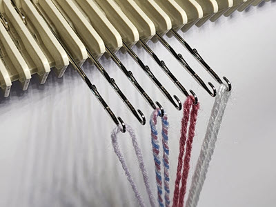 Hand knitting yarns compatible with the LK150 machine