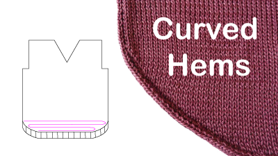 Add Style to your Sweater with Curved Hems