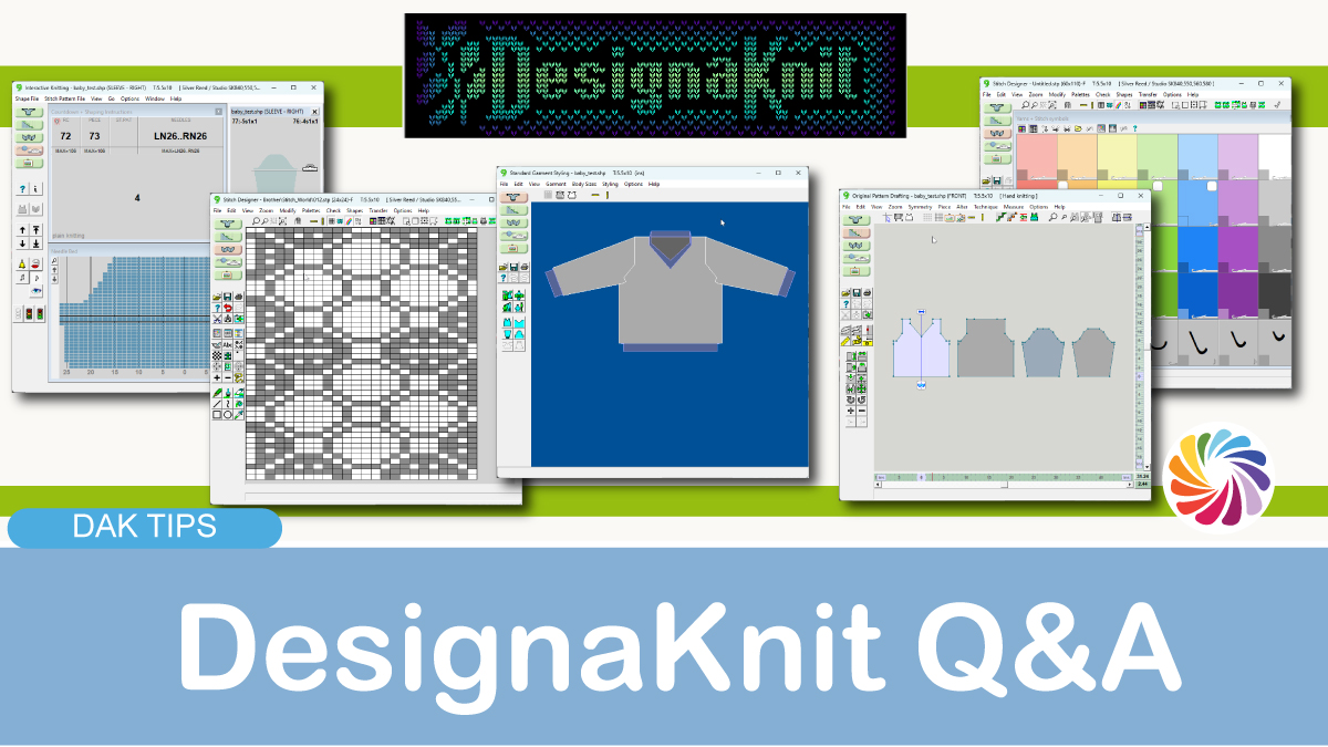 DesignaKnit Q&A