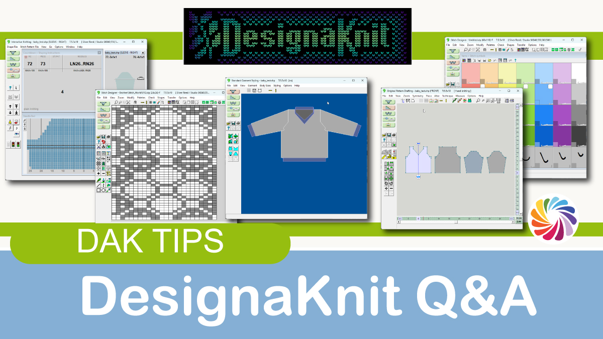 DesignaKnit Q&A