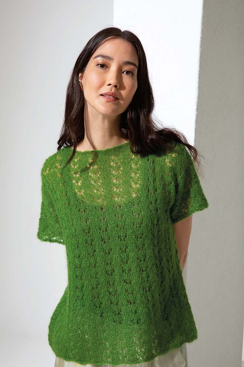 Lang Summer Lace Tee|Pullover MK pattern