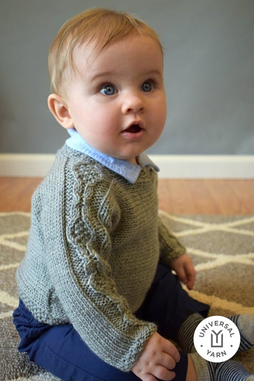Crosscut Pullover|Baby/Kids MK pattern