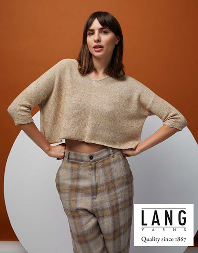 Arina Cropped Sweater|Pullover MK pattern